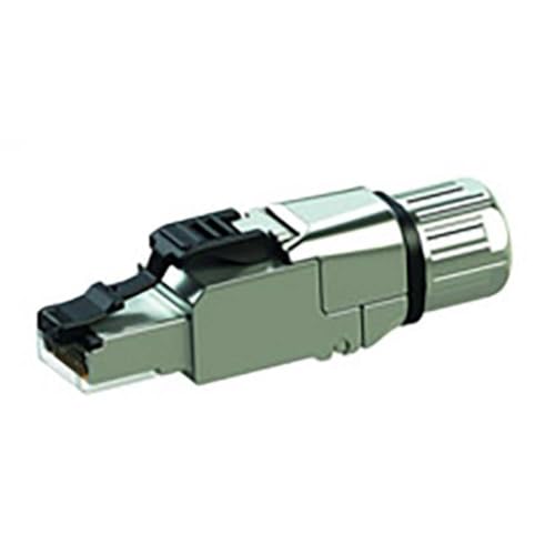 TELEGÄRTNER J00026A5000 RJ45 Steckverbinder MFP8 IE Kat.6a (tief) von TELEGARTNER