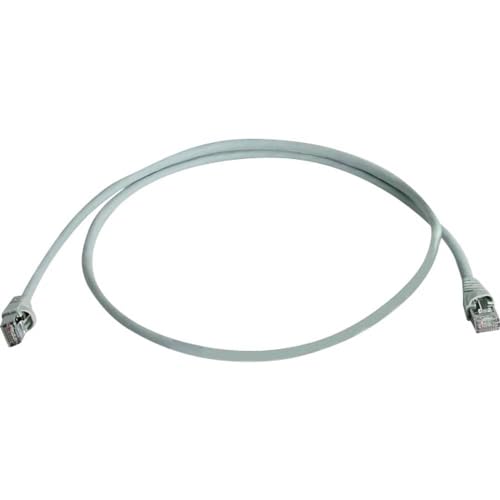 TELEGÄRTNER L00001A0090 Patchkabel Kat.6A (tief), S-FTP, 1,5m grau von TELEGARTNER