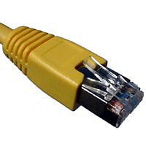 Telegärtner Patch-Kabel (Cat. 7, F-STP LSZH 0,5 m) gelb von TELEGARTNER