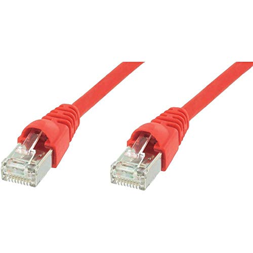 Telegärtner Patch-Kabel (Cat. 7, F-STP LSZH 0,5 m) rot, L00000A0074 von TELEGARTNER