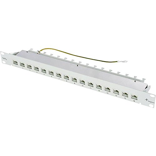 Telegärtner Patch Panel Cat. 6A 16-Port geschirmt von TELEGARTNER