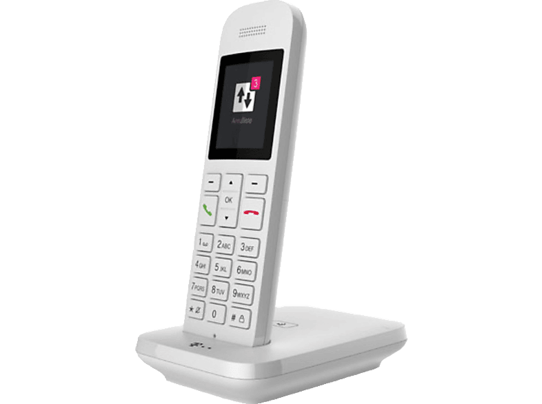 TELEKOM Sinus 12 mit Basis Telefon, Weiß von TELEKOM