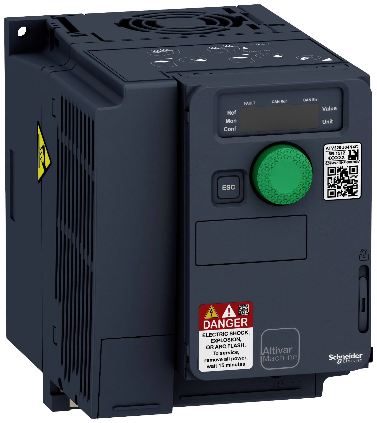GS Frequenzumrichter ATV320U07N4C ATV320, 0,75kW, 380...500V, 3-phasig GS Frequenzumrichter ATV320U07N4C ATV320, 0,75kW, 380...500V, 3-phasig von SCHNEIDER ELECTRIC GMBH