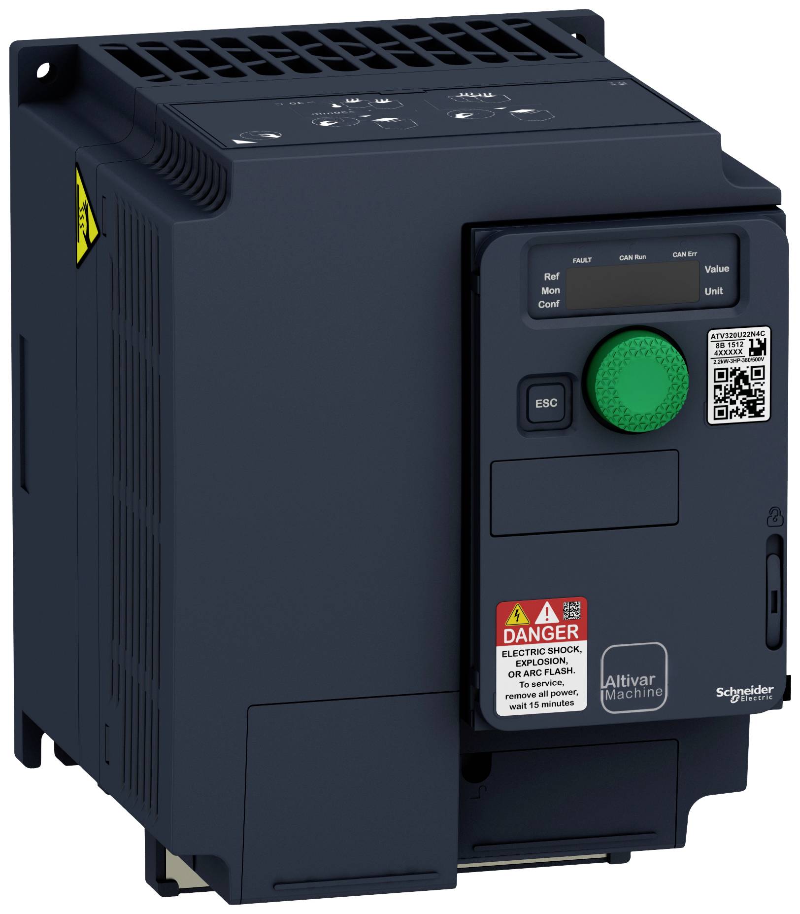 GS Frequenzumrichter ATV320U40N4C ATV320, 4kW, 380...500V, 3-phasig, GS Frequenzumrichter ATV320U40N4C ATV320, 4kW, 380...500V, 3-phasig, von SCHNEIDER ELECTRIC GMBH
