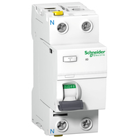Schneider Electric A9Z21240 Stromunterbrecher Fehlerstromschutzschalter Typ A 2P von SCHNEIDER ELECTRIC GMBH