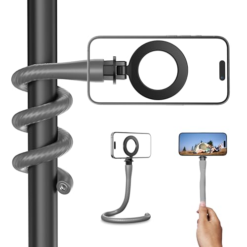 Flexibler Klemmbügel Stativständer Stick Pole für Handys von TELESIN°