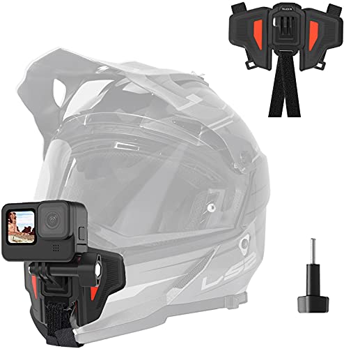 New Motorcycle Helmet Chin with J Hook Mount for GoPro Kameras von TELESIN