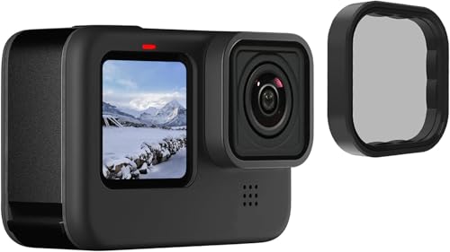 TELESIN Polarisationsfilter für GoPro Hero 12 Hero 11 Hero 10 Hero 9 Schwarz, CPL Zirkular-Polarisationsfilter Objektivschutz für Go Pro 12 11 10 9 Zubehör TELESIN Polarisationsfilter für GoPro Hero 12 Hero 11 Hero 10 Hero 9 Schwarz, CPL Zirkular-Polarisationsfilter Objektivschutz für Go Pro 12 11 10 9 Zubehör von TELESIN°
