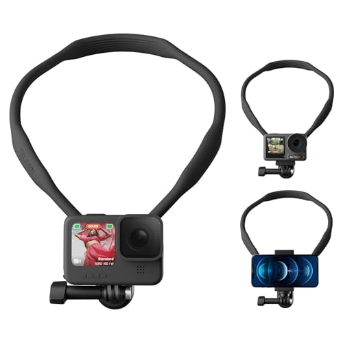 TELESIN SE Flexible Cuello POV Soporte para Gopro Hero 13/12/11/10/9/8 DJI Osmo Action 5 Pro 4 3 Insta360 X5 X4 Smartphones iPhone Android, Filmación Multiángulo, Fácil de Conectar y Usar, Accesorios TELESIN SE Flexible Cuello POV Soporte para Gopro Hero 13/12/11/10/9/8 DJI Osmo Action 5 Pro 4 3 Insta360 X5 X4 Smartphones iPhone Android, Filmación Multiángulo, Fácil de Conectar y Usar, Accesorios von TELESIN