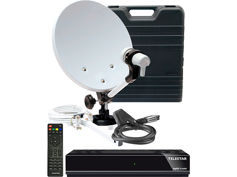 TELESTAR DIGISD 5 DVB-S Komplettanlage (0,35 m, Single LNB) von TELESTAR
