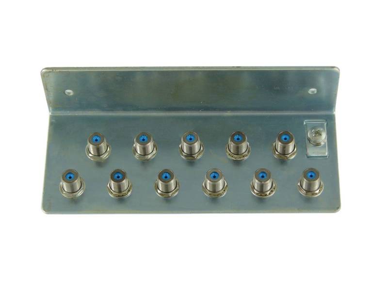 Televes Erdungswinkel ERD11N für 11 HF-Kabel F-Technik 401105 von TELEVES Deutschland GmbH