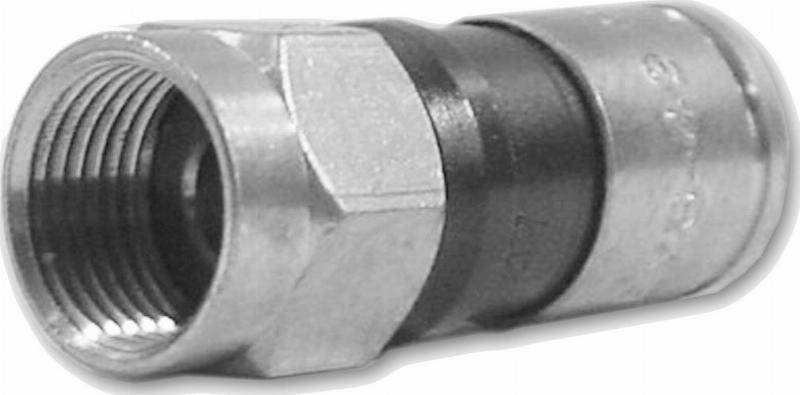 Televes Kompressions-F-Stecker FPS51 für Koaxkabel 6,8mm von TELEVES Deutschland GmbH