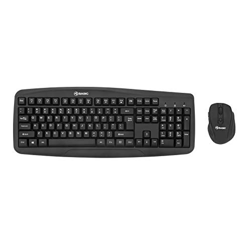 TELLUR Basic Wireless Keyboard and Mouse Kit, Black von TELLUR