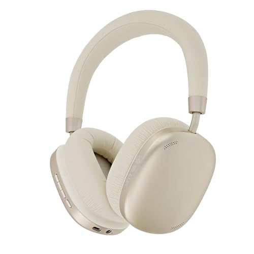 TELLUR Shade Over-Ear-Bluetooth-Kopfhörer, ANC (Beige) von TELLUR