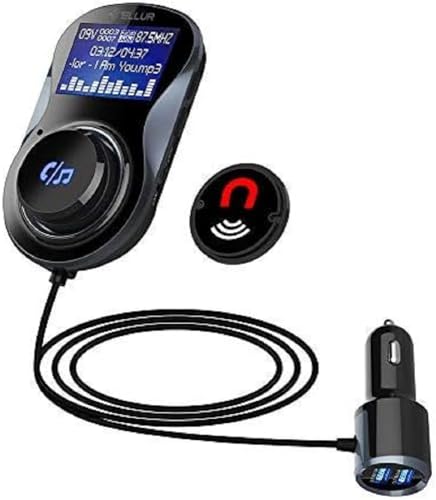 Tellur FMT-B4 Bluetooth FM Transmitter Schwarz von TELLUR