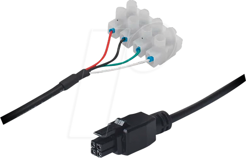 TELTONIKA 058R - Netzkabel mit 4-poliger Schraubklemme von TELTONIKA