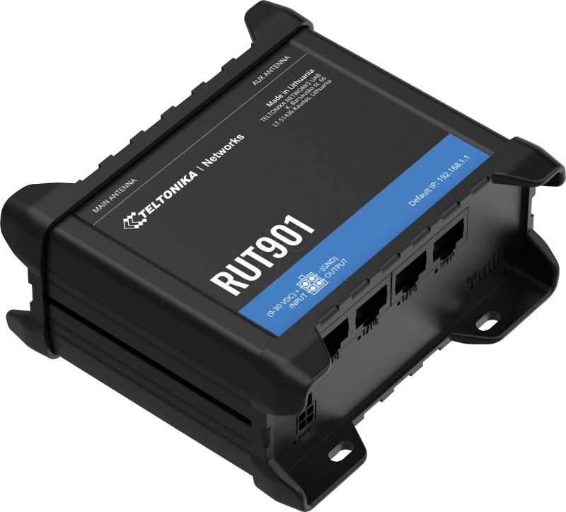 TELTONIKA RUT901 - Industrial LTE Router, WLAN von TELTONIKA