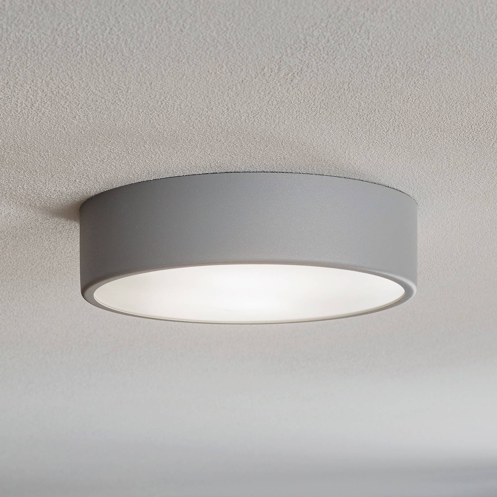 Deckenlampe Cleo 300, Ø 30 cm grau Deckenlampe Cleo 300, Ø 30 cm grau von TEMAR LIGHTING