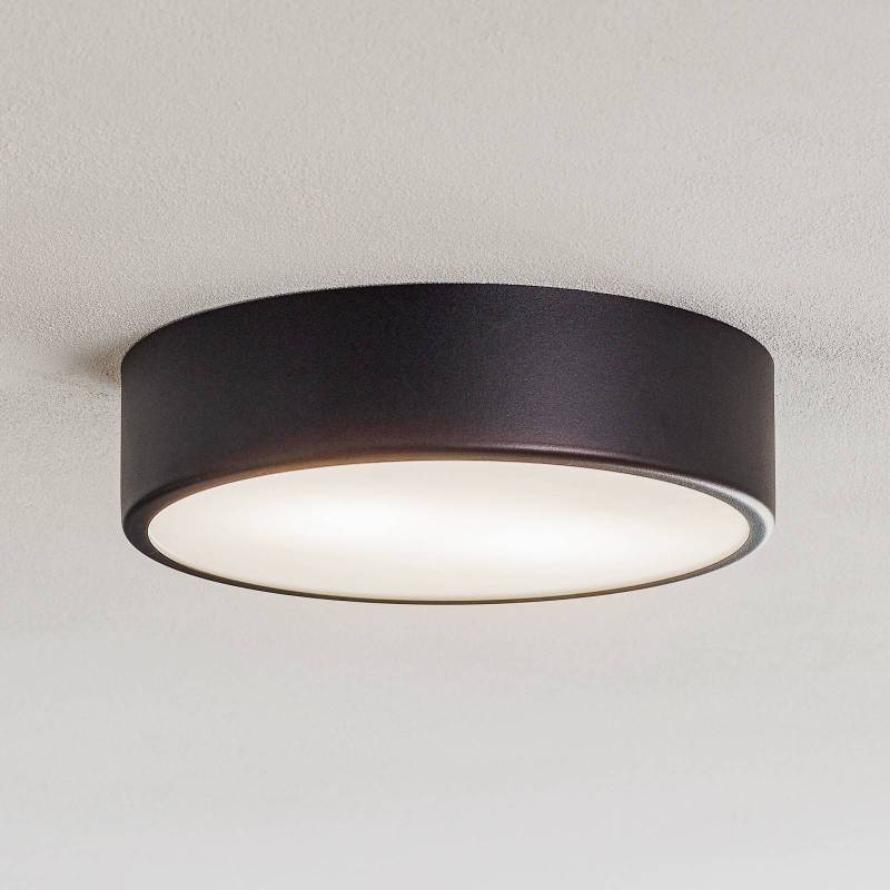 Deckenleuchte Cleo, Ø 30 cm, IP20, schwarz, Metall, E27 von TEMAR LIGHTING