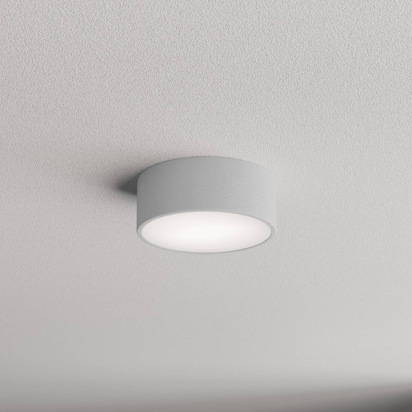 Deckenleuchte Cleo, Ø 20 cm, IP54, grau, Metall, E27 Deckenleuchte Cleo, Ø 20 cm, IP54, grau, Metall, E27 von TEMAR LIGHTING