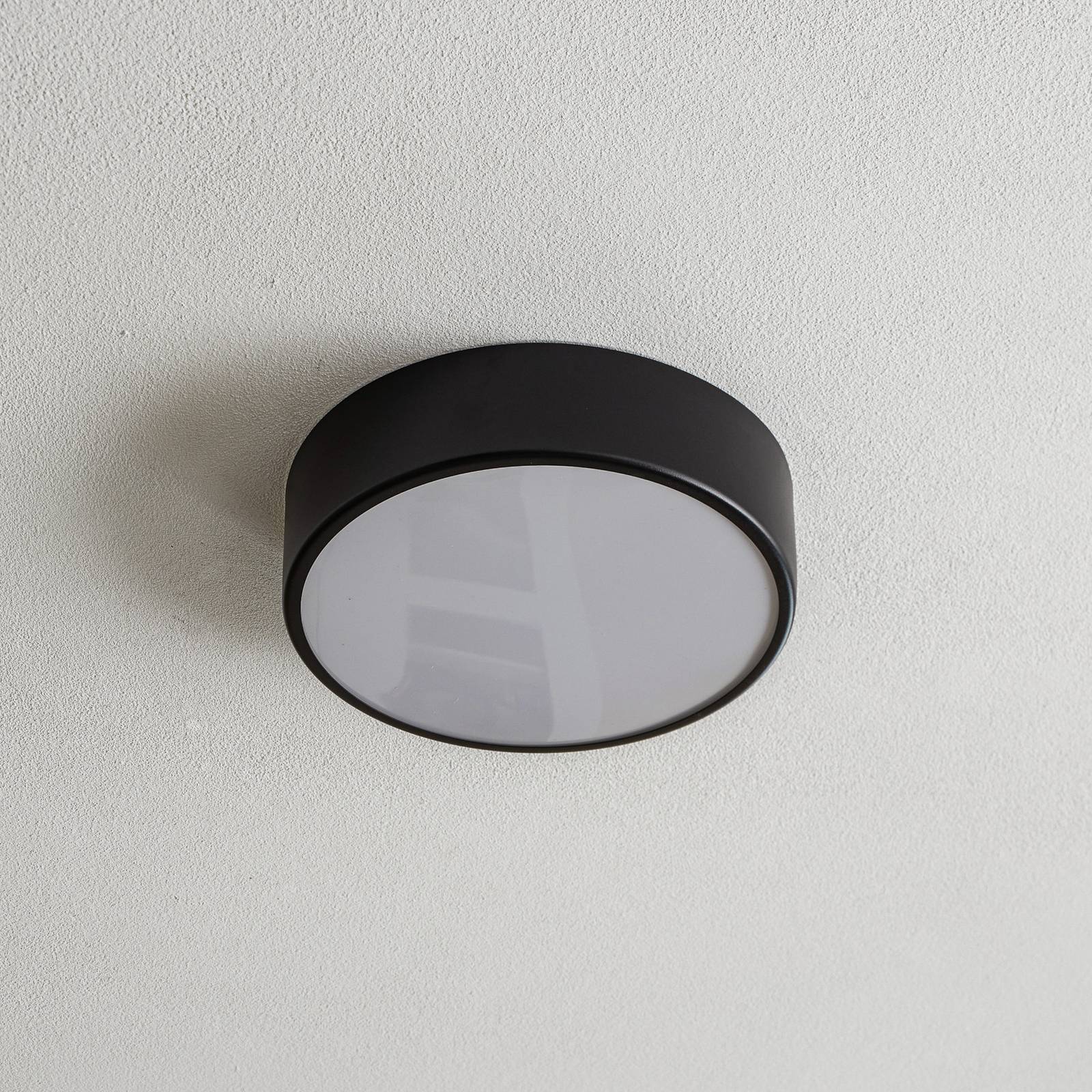 Deckenleuchte Cleo 300, IP54, Ø 30 cm schwarz Deckenleuchte Cleo 300, IP54, Ø 30 cm schwarz von TEMAR LIGHTING