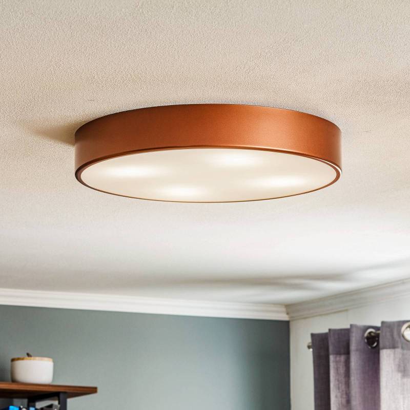 Deckenlampe Cleo 500, kupfer, Sensor, IP20, Ø 50 cm, Metall von TEMAR LIGHTING