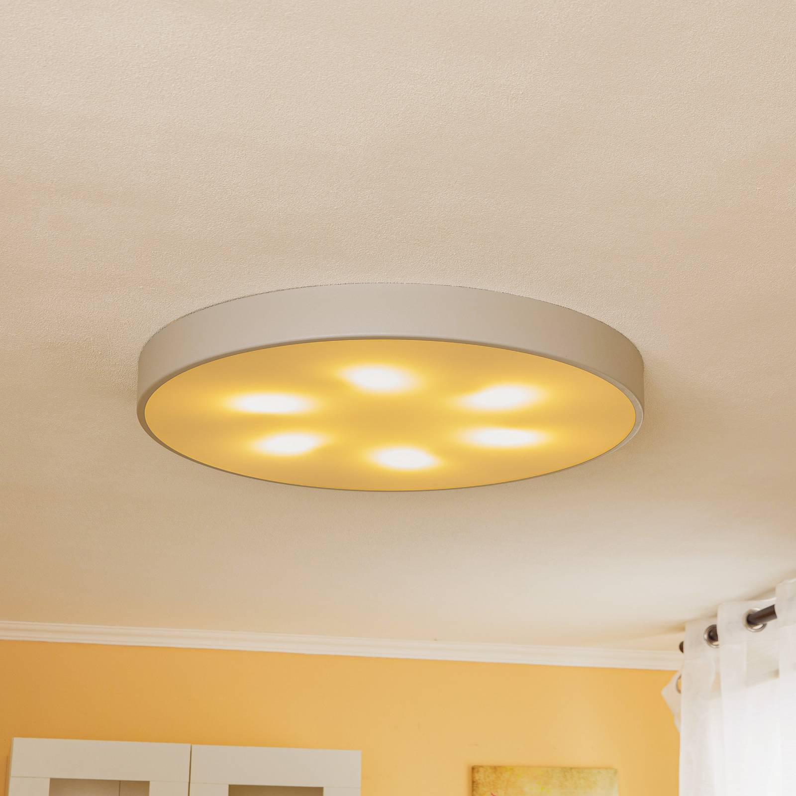 Deckenleuchte Cleo 800, Ø 78 cm grau von TEMAR LIGHTING