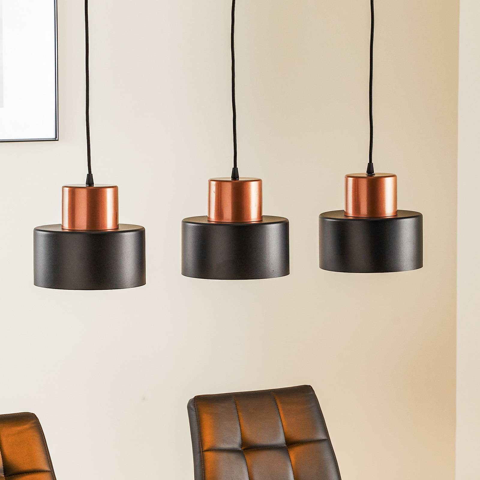 Hängeleuchte Olla, dreiflammig, lang Hängeleuchte Olla, dreiflammig, lang von TEMAR LIGHTING