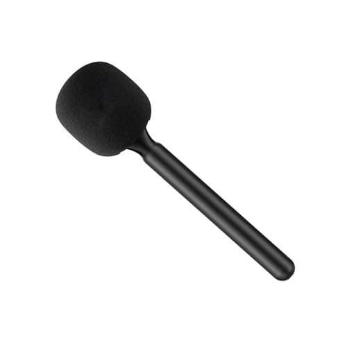 TEMOOUES Handmikrofon-Adapterhalter für Interviews und Sendungen im Freien für kabellose GO-Mikrofone für MIC1/MIC2 von TEMOOUES