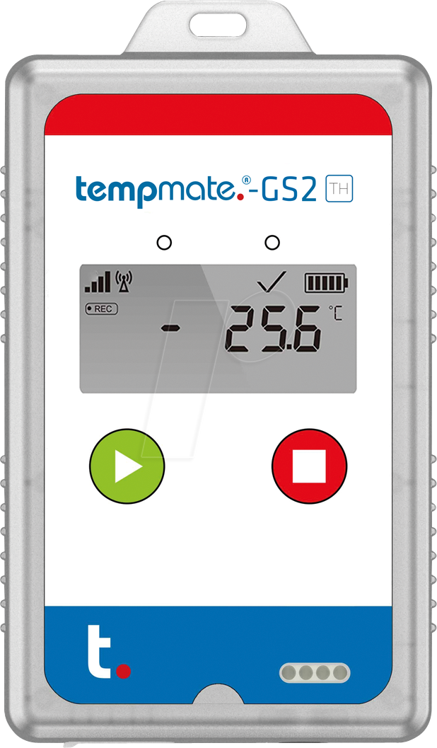 TEMPMATE G2H - Einweg-Datenlogger, TEMPMATE.®-GS2 TH, IP65 von TEMPMATE