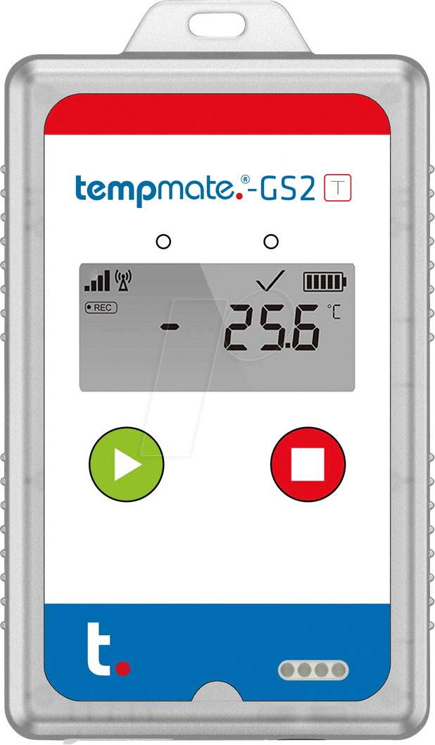 TEMPMATE G2T - Einweg-Datenlogger, TEMPMATE.®-G2T, IP65 von TEMPMATE
