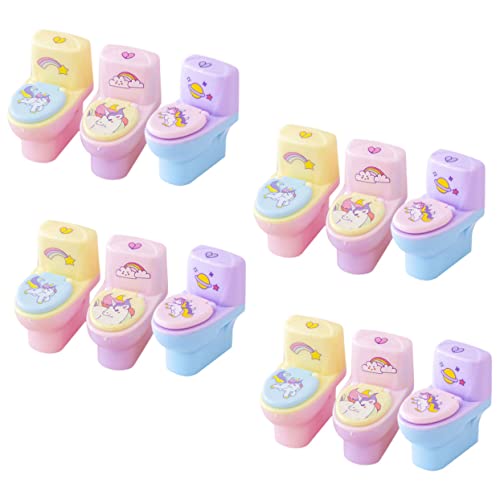 TEMPNAP 1 Satz Entzückender Kinderspitzer Briefpapier Stationery Adorable Pencil Sharpener Bleistiftspitzer Kompakte Schöner Kinderspitzer Handschärfer Plastik 12 Stück von TEMPNAP