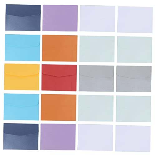 TEMPNAP 100Stücke Mini Umschläge Umweltfreundliche Fotobriefumschläge aus Hochwertigem für Kreative DIY Projekte und Persönlichen Schriftverkehr TEMPNAP 100Stücke Mini Umschläge Umweltfreundliche Fotobriefumschläge aus Hochwertigem für Kreative DIY Projekte und Persönlichen Schriftverkehr von TEMPNAP