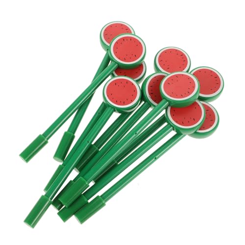 TEMPNAP 10Stücke Gelschreiber im Wassermelonen Design Wiederverwendbare Schreibutensilien Stifte für Schule Büro und Kreative Projekte TEMPNAP 10Stücke Gelschreiber im Wassermelonen Design Wiederverwendbare Schreibutensilien Stifte für Schule Büro und Kreative Projekte von TEMPNAP