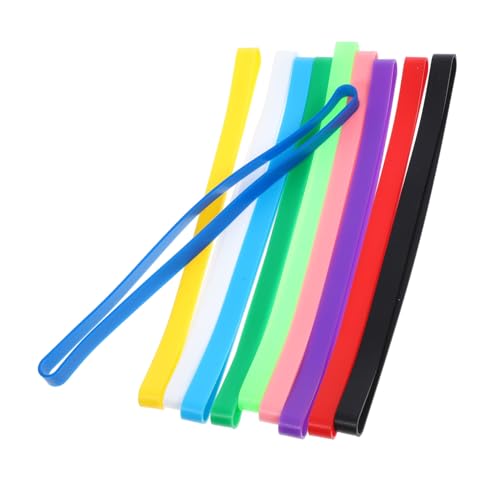 TEMPNAP 10Stücke Gummiband Farbenfrohe Elastische Wickelbänder für Notizbücher Scrapbooking und Bürobedarf Langlebig und Dehnbar für und Reisen TEMPNAP 10Stücke Gummiband Farbenfrohe Elastische Wickelbänder für Notizbücher Scrapbooking und Bürobedarf Langlebig und Dehnbar für und Reisen von TEMPNAP