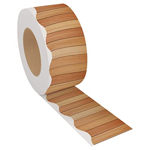 TEMPNAP 1Rolle Pinnwand Bordüre Holzlook Aufkleber für Klassenzimmerdekoration Abnehmbar und Langlebig für Bulletin Boards Whiteboards Türen und Wände TEMPNAP 1Rolle Pinnwand Bordüre Holzlook Aufkleber für Klassenzimmerdekoration Abnehmbar und Langlebig für Bulletin Boards Whiteboards Türen und Wände von TEMPNAP