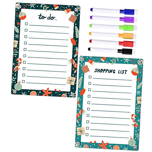 TEMPNAP 1Satz Magnetische Trockenlöschtafel Kühlschrank Memo Board Mit Abwischbaren Stiften Für Notizen Und To Do Listen Vielseitig Einsetzbar Für Büro Schule Und Zuhause von TEMPNAP
