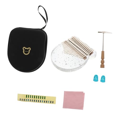 TEMPNAP 1Satz Mini Kalimba Daumenklavier Tasten Tragbares aus Hochwertigem Kristallglas für Musikliebhaber Anfänger Exklusivem Zubehör und Box TEMPNAP 1Satz Mini Kalimba Daumenklavier Tasten Tragbares aus Hochwertigem Kristallglas für Musikliebhaber Anfänger Exklusivem Zubehör und Box von TEMPNAP