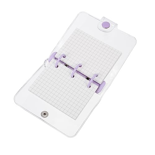 TEMPNAP 1Satz Mini Notizbuch Teiliges Nachfüllbares Ringbuch mit Transparenter Abdeckung Kreatives Design für DIY Scrapbooking Schule und Büro TEMPNAP 1Satz Mini Notizbuch Teiliges Nachfüllbares Ringbuch mit Transparenter Abdeckung Kreatives Design für DIY Scrapbooking Schule und Büro von TEMPNAP