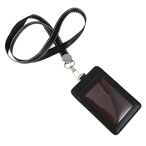 TEMPNAP 1Stück Praktischer Ausweishalter aus Echtem Leder mit Lanyard Doppelter Kartenhalter für Id und Namensschilder für Büro Schule und Veranstaltungen Langlebig TEMPNAP 1Stück Praktischer Ausweishalter aus Echtem Leder mit Lanyard Doppelter Kartenhalter für Id und Namensschilder für Büro Schule und Veranstaltungen Langlebig von TEMPNAP