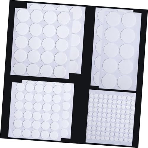 TEMPNAP 204Stücke Doppelseitiges Klebeband Transparente Klebepunkte für Bastelprojekte Poster und Dekoration Abnehmbar und Spurenlos Vielseitig Einsetzbar von TEMPNAP