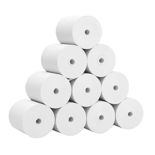 TEMPNAP 20Rollen Thermopapier für Kassenautomaten Hochdichtes Kassenpapier Kompatibel mit Kreditkartenlesegeräten Langlebig und Sicher Anwendung von TEMPNAP