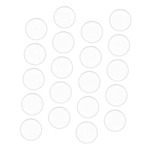 TEMPNAP 20Stücke Lose Blattbinderringe Transparente Erweiterungsscheiben Runde Bindungsschnallen für Notizbuch Scrapbooking Kreatives Basteln Hohe Flexibilität TEMPNAP 20Stücke Lose Blattbinderringe Transparente Erweiterungsscheiben Runde Bindungsschnallen für Notizbuch Scrapbooking Kreatives Basteln Hohe Flexibilität von TEMPNAP