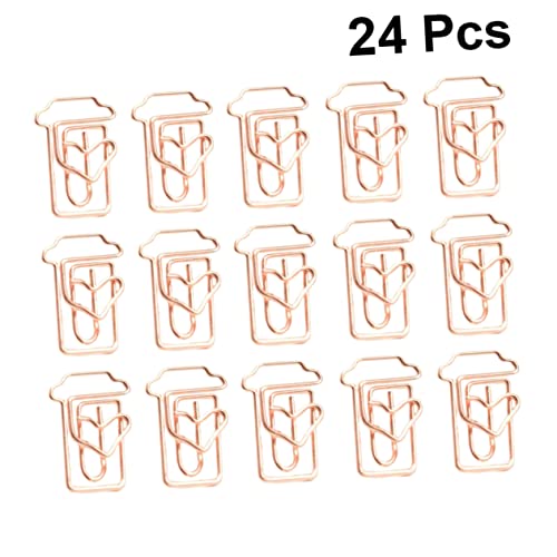 TEMPNAP 24Stücke Kaffeetassen Förmige Büroklammern Roségold Kreative Papierclips für Schule und Büro Langlebig für Wichtige Notizen und TEMPNAP 24Stücke Kaffeetassen Förmige Büroklammern Roségold Kreative Papierclips für Schule und Büro Langlebig für Wichtige Notizen und von TEMPNAP