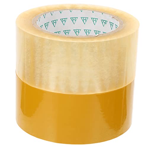 TEMPNAP 2Rollen Verpackungsbänder Transparente Klebebänder für Versand und Umzug Hohe Viskosität Starkes Tragvermögen für Kartons TEMPNAP 2Rollen Verpackungsbänder Transparente Klebebänder für Versand und Umzug Hohe Viskosität Starkes Tragvermögen für Kartons von TEMPNAP