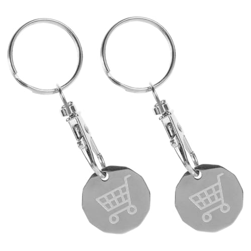TEMPNAP 2Stücke Einkaufswagen Token Schlüsselanhänger Langlebige Trolley Münzen für Supermarkt Bürobedarf Kompakt Stylisch Vielseitig Einsetzbar TEMPNAP 2Stücke Einkaufswagen Token Schlüsselanhänger Langlebige Trolley Münzen für Supermarkt Bürobedarf Kompakt Stylisch Vielseitig Einsetzbar von TEMPNAP