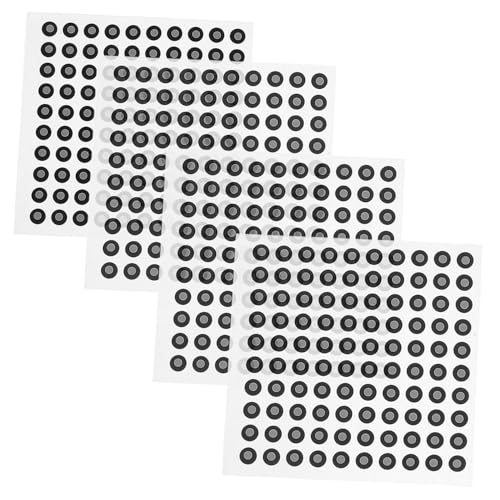 TEMPNAP 4 Blatt Markierungen Scannen Optische Tracking -lösungen Punktmarkierungen Referenzmarkierungen Für Die Zuordnung Referenzmarker Für Messsysteme Reflektierende Folie Silver von TEMPNAP