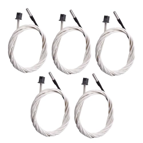 TEMPNAP 5Stücke Ntck Thermistor für Hochtemperatur Wärmewiderstand Hot End Sensor für Präzise Temperaturmessung bis Einfache Installation Hohe Zuverlässigkeit TEMPNAP 5Stücke Ntck Thermistor für Hochtemperatur Wärmewiderstand Hot End Sensor für Präzise Temperaturmessung bis Einfache Installation Hohe Zuverlässigkeit von TEMPNAP