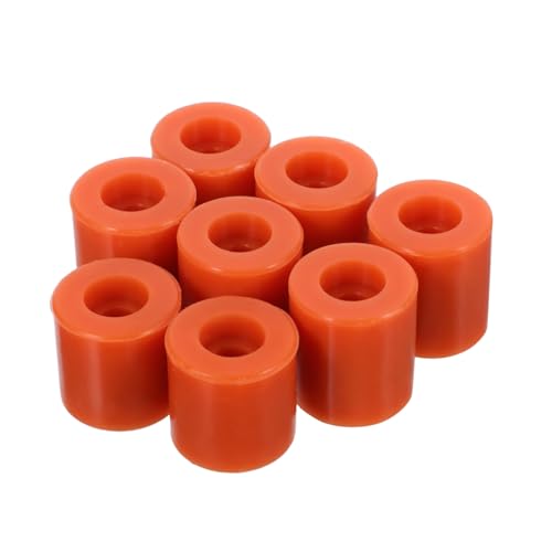 TEMPNAP 8 Stück Drucker-kieselgelsäule Nivelliersäule Aus Silikon Abstandshalter Aus Silikon Silikonhalterungen Orange von TEMPNAP
