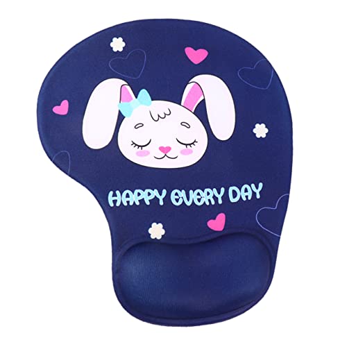 TEMPNAP Cartoon Mauspad mit Handgelenkauflage Ergonomisches Mauspad für Bequemes Arbeiten und Gaming Weich und rutschfest Zubehör für PC und Büro Süßes von TEMPNAP
